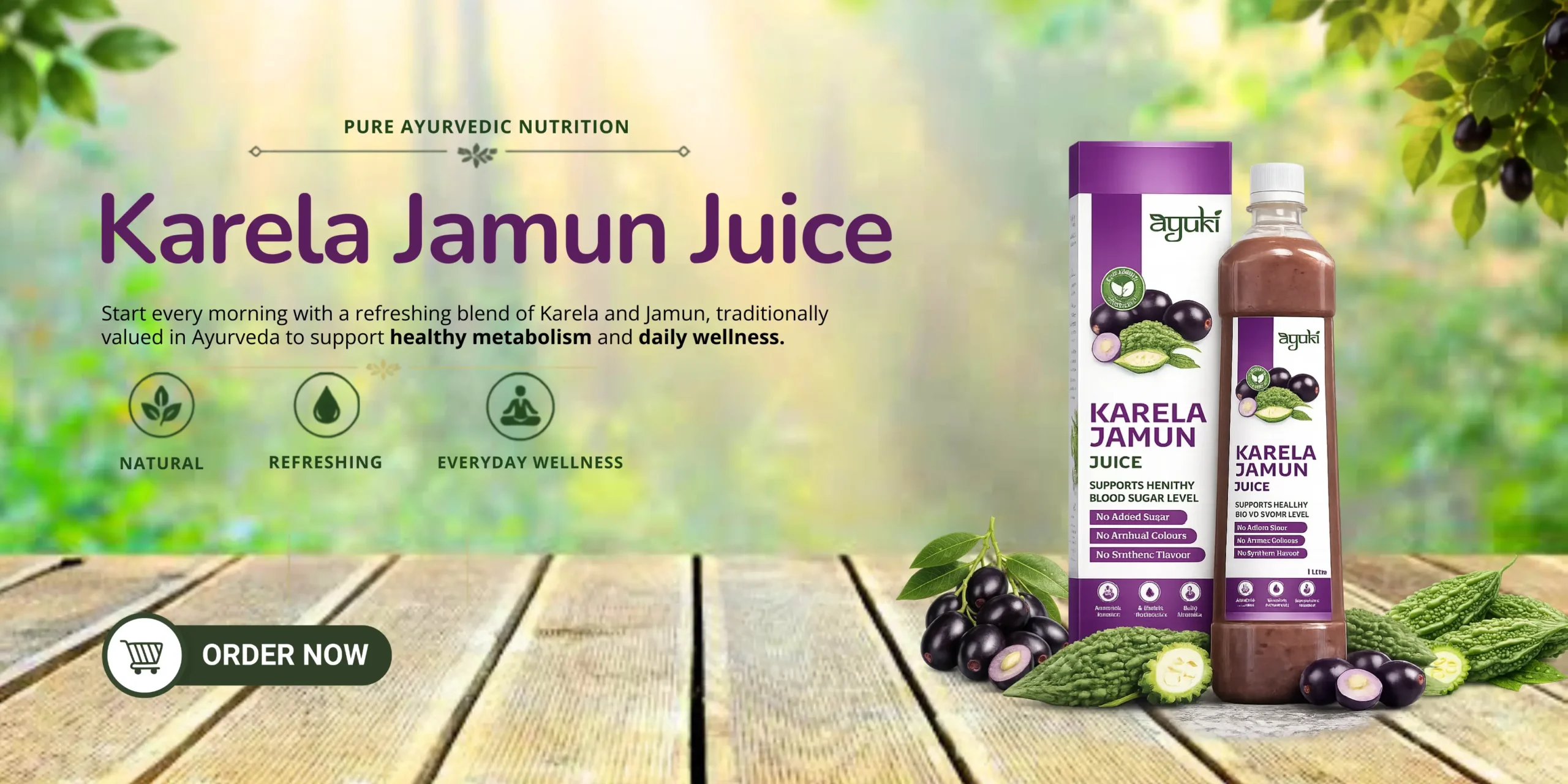 Ayuki Karela Jamun Juice